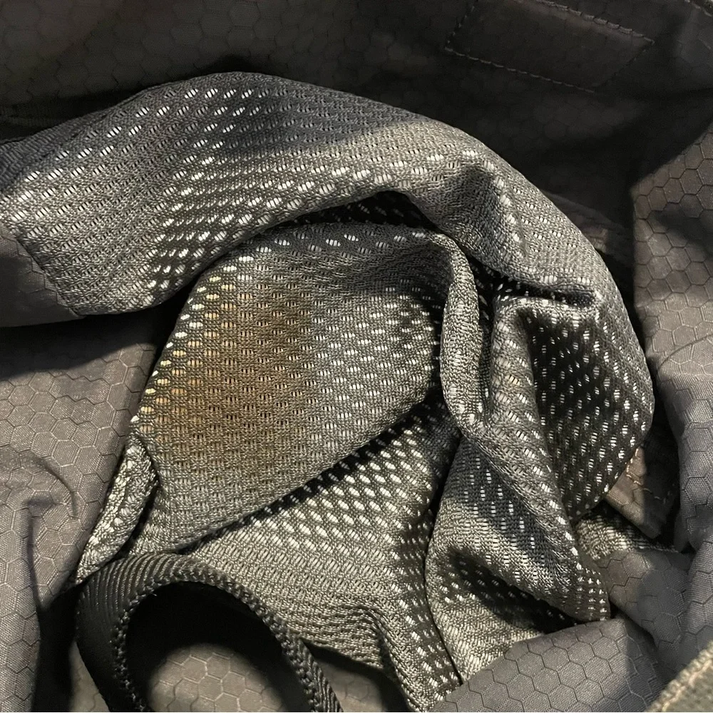 Tumi 543PW Tote Bag Black Gray Business EDC Carry Heavy Nylon